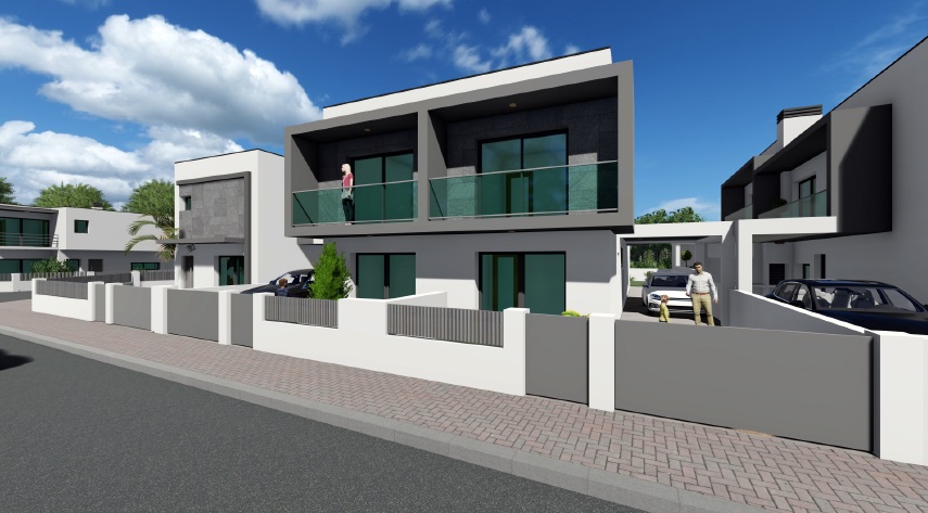 Moradias Geminadas Duplex  V4 – Quinta do Conde